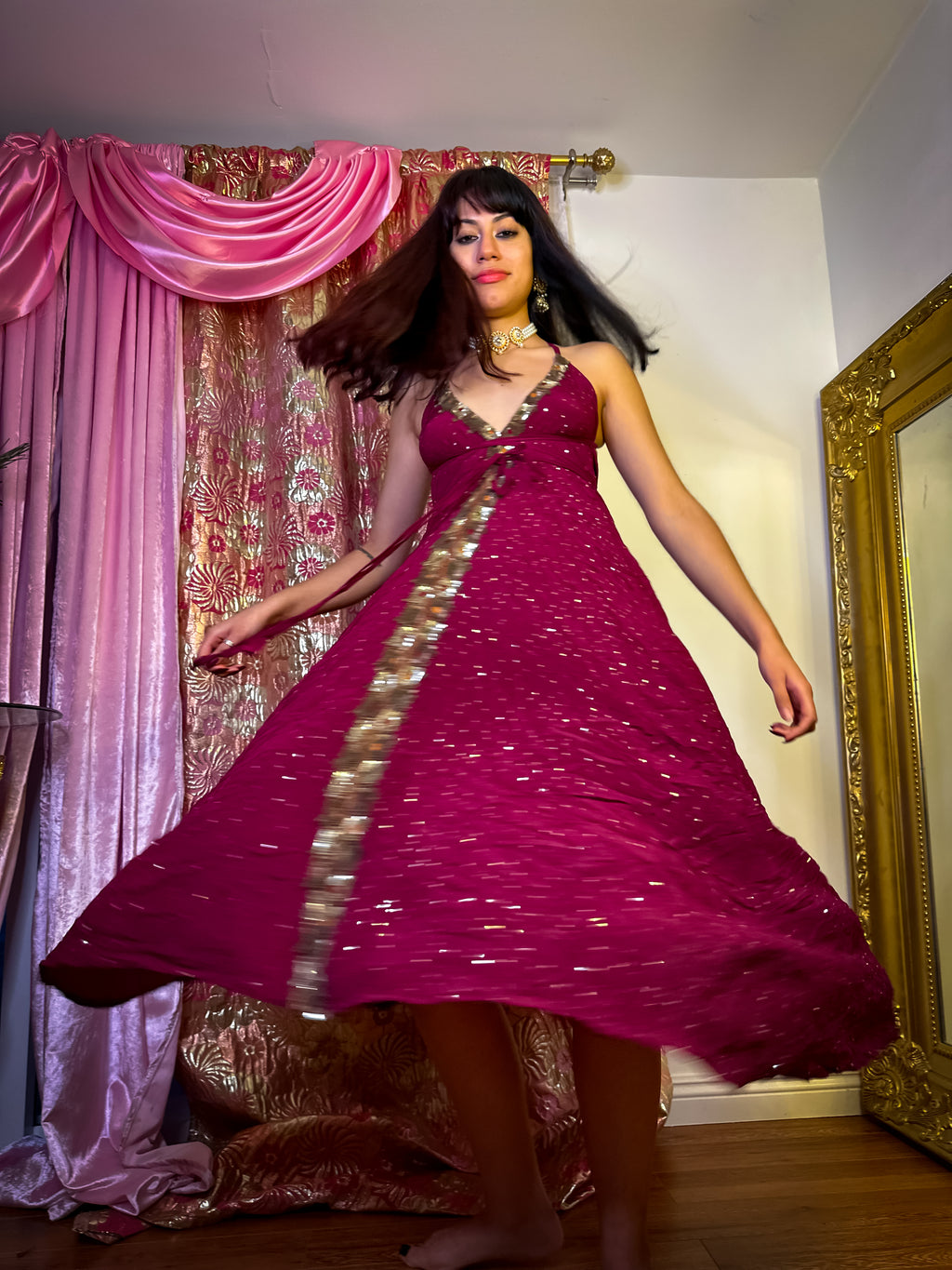 Golden Love Magic Dress