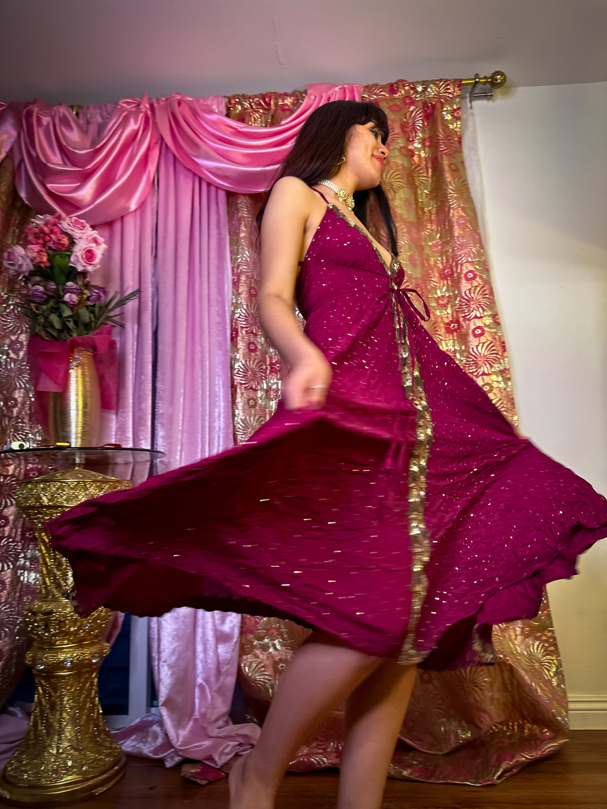 Golden Love Magic Dress