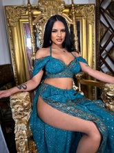 Load image into Gallery viewer, Turquoise Gold Jasmine Set
