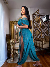 Load image into Gallery viewer, Turquoise Gold Jasmine Set

