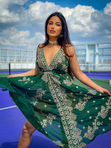 Emerald Diamonds Magic Dress