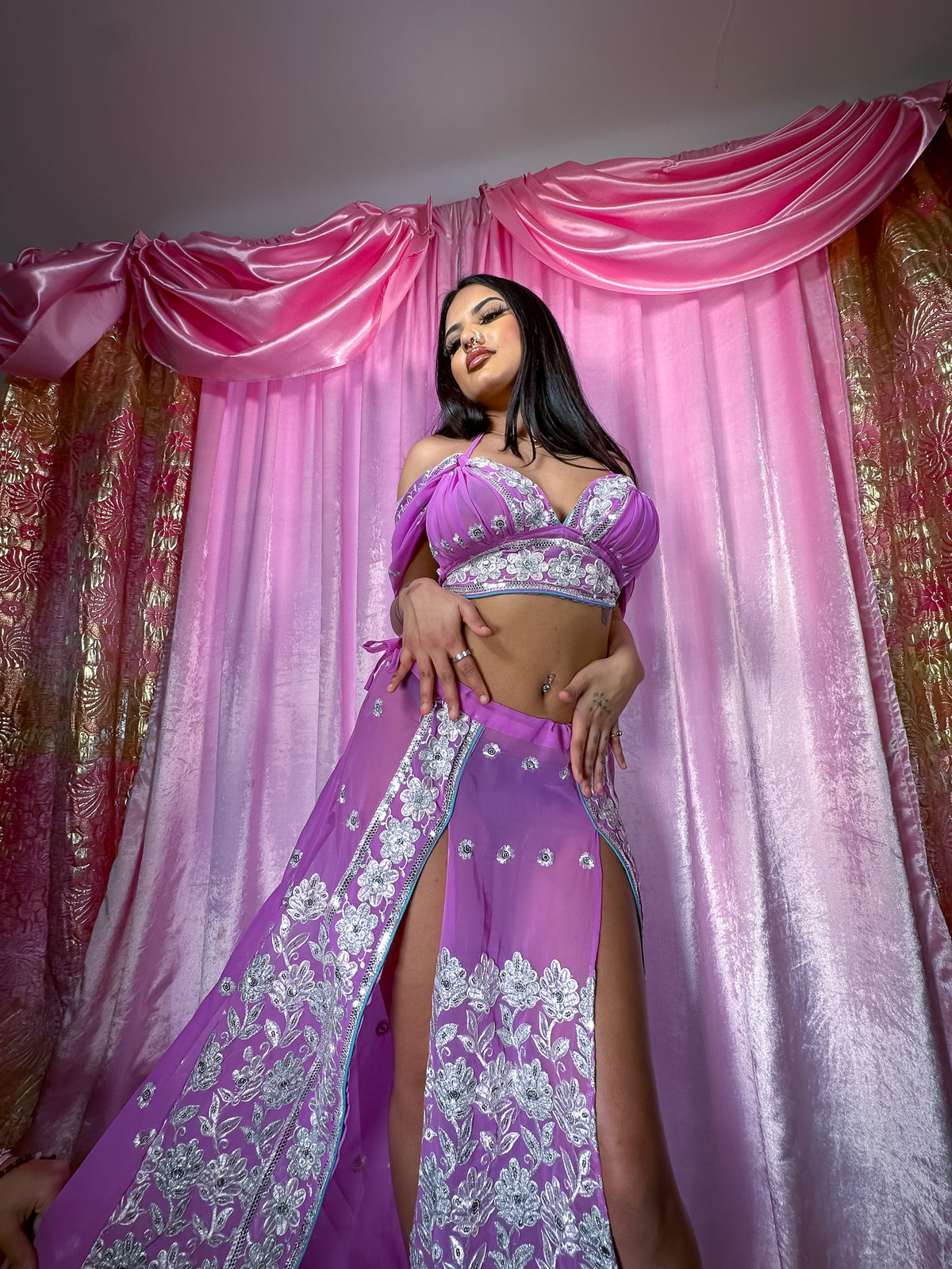 Lavender Lotus Katana Set