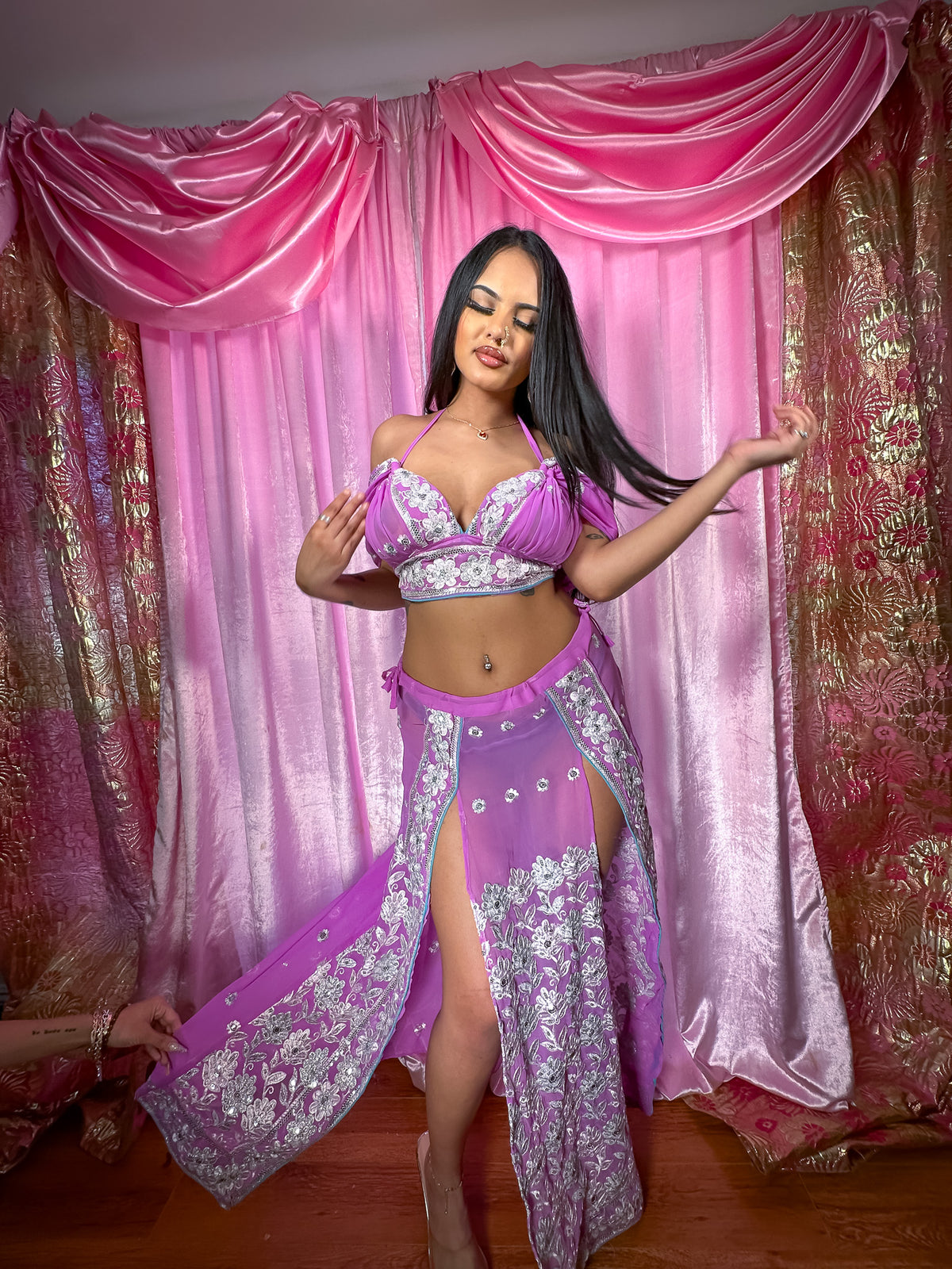 Lavender Lotus Katana Set