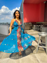 Load image into Gallery viewer, Blue Lotus Magic Dress
