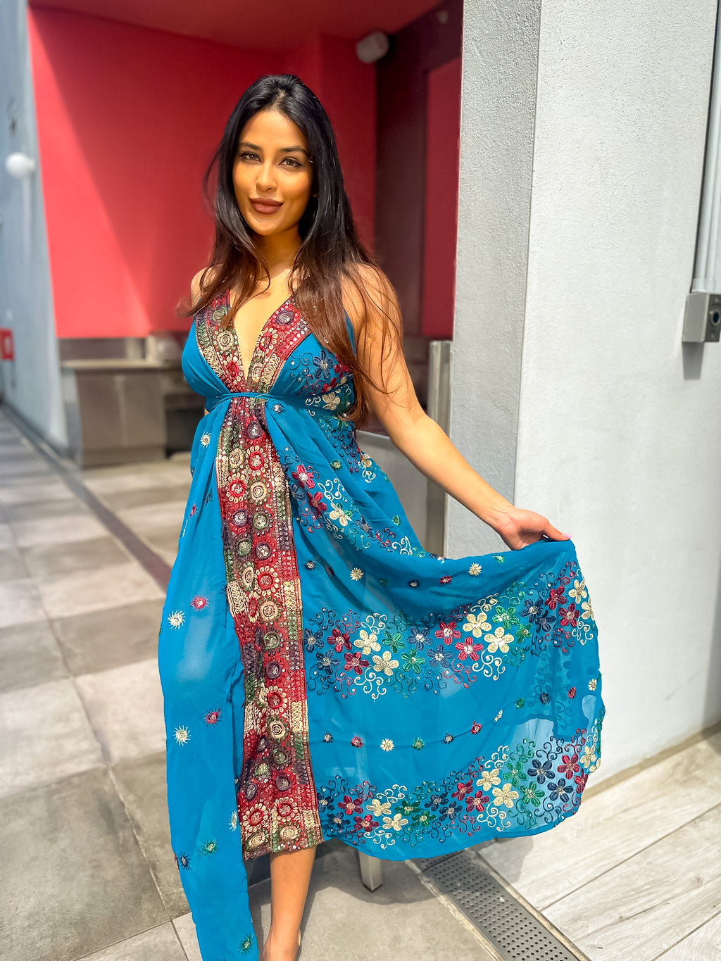 Blue Lotus Magic Dress
