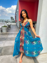 Load image into Gallery viewer, Blue Lotus Magic Dress
