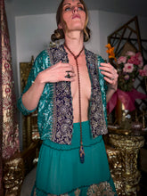 Load image into Gallery viewer, Mermaid Love Saree Jacket
