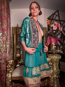 Mermaid Love Saree Jacket