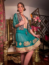 Load image into Gallery viewer, Mermaid Love Saree Jacket
