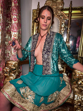 Load image into Gallery viewer, Mermaid Love Saree Jacket
