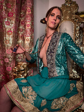 Load image into Gallery viewer, Mermaid Love Saree Jacket
