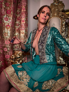 Mermaid Love Saree Jacket