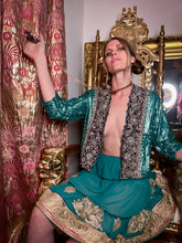 Load image into Gallery viewer, Mermaid Love Saree Jacket

