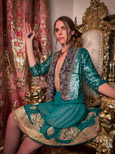 Load image into Gallery viewer, Mermaid Love Saree Jacket
