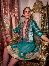 Load image into Gallery viewer, Mermaid Love Saree Jacket
