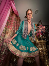 Load image into Gallery viewer, Mermaid Love Saree Jacket
