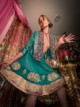Load image into Gallery viewer, Mermaid Love Saree Jacket

