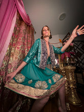 Load image into Gallery viewer, Mermaid Love Saree Jacket

