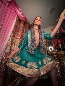 Mermaid Love Saree Jacket