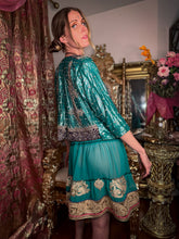 Load image into Gallery viewer, Mermaid Love Saree Jacket

