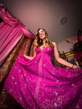 Load image into Gallery viewer, Pink Roses Magic Dress
