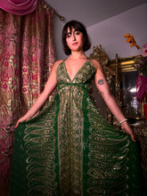 Load image into Gallery viewer, Emerald Gold Magic Dress
