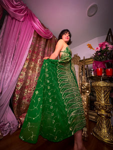 Emerald Gold Magic Dress