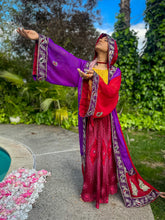 Load image into Gallery viewer, Amethyst Rose Hooded Kimono
