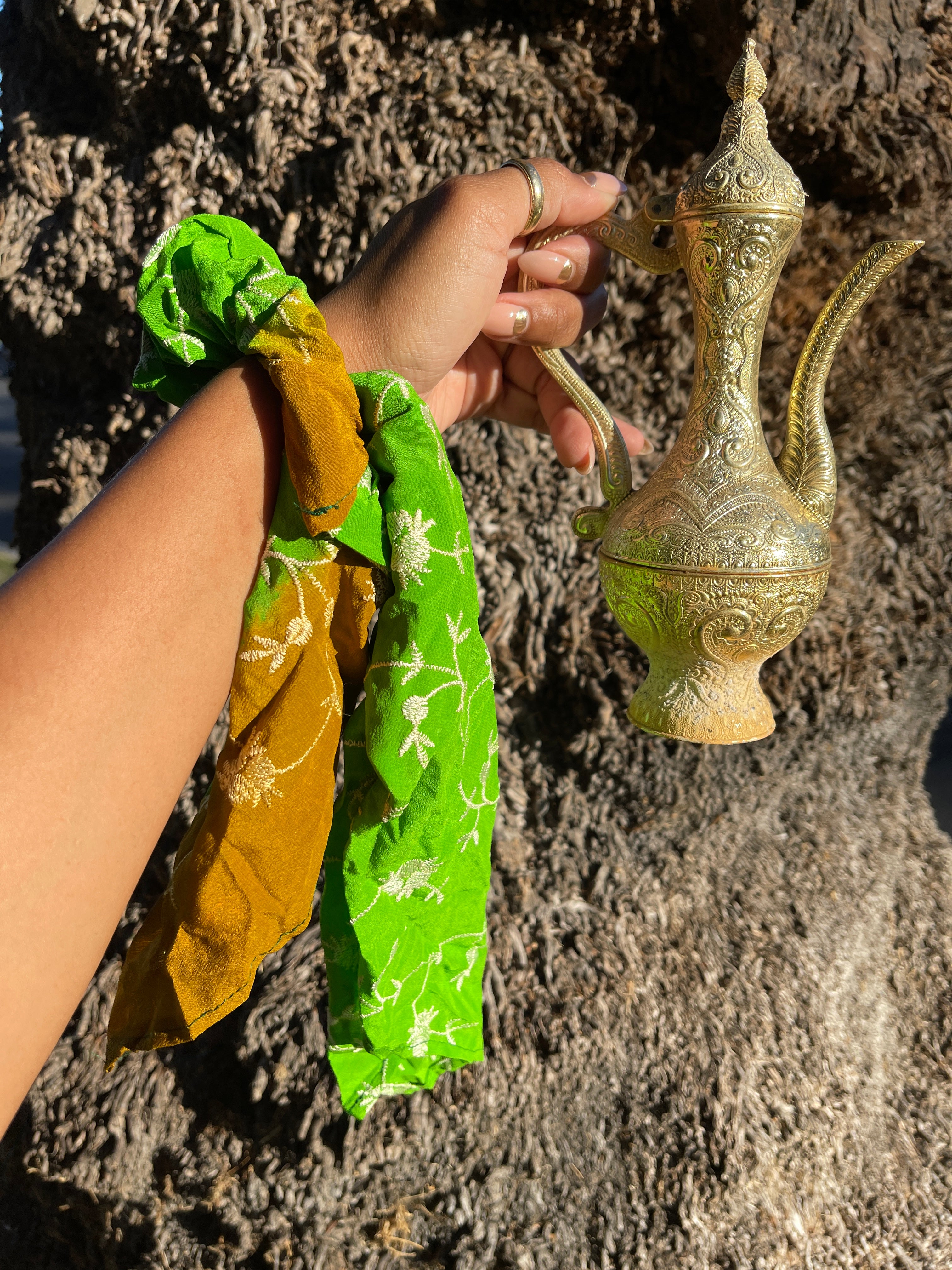 Ivy Goddess Scrunchie Hair Tie