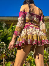 Load image into Gallery viewer, Bohemian Orchids Micro Mini Skirt Set
