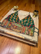 Load image into Gallery viewer, Emerald Paisley Halter Top
