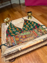 Load image into Gallery viewer, Emerald Paisley Halter Top
