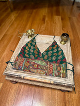Load image into Gallery viewer, Emerald Paisley Halter Top
