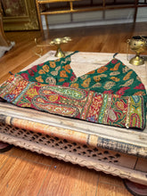 Load image into Gallery viewer, Emerald Paisley Halter Top
