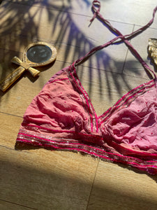 pink diamonds halter top