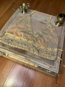 Lemonade Tiger Halter Top