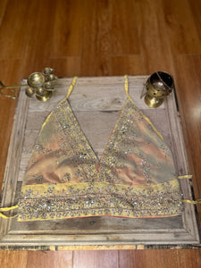 Lemonade Tiger Halter Top