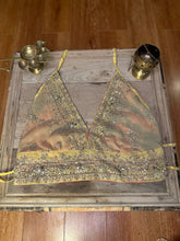 Load image into Gallery viewer, Lemonade Tiger Halter Top
