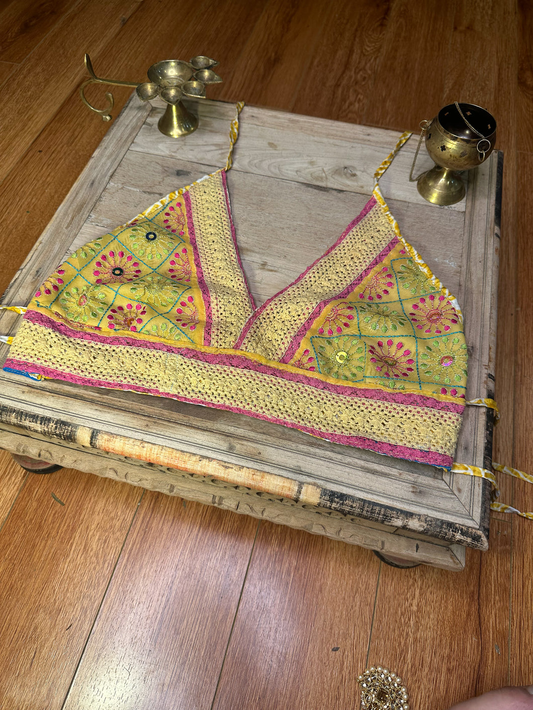 Bohemian Wildflower Halter Top