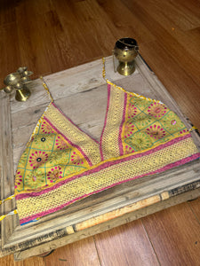 Bohemian Wildflower Halter Top