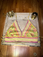 Load image into Gallery viewer, Bohemian Wildflower Halter Top
