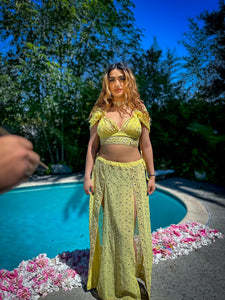 Yellow Diamonds Goddess Set