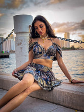 Load image into Gallery viewer, Mosaic Moon Micro Mini Skirt Set
