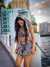 Load image into Gallery viewer, Mosaic Moon Micro Mini Skirt Set
