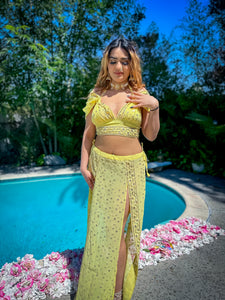 Yellow Diamonds Goddess Set