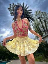 Load image into Gallery viewer, Periwinkle Pixie Micro Mini Skirt
