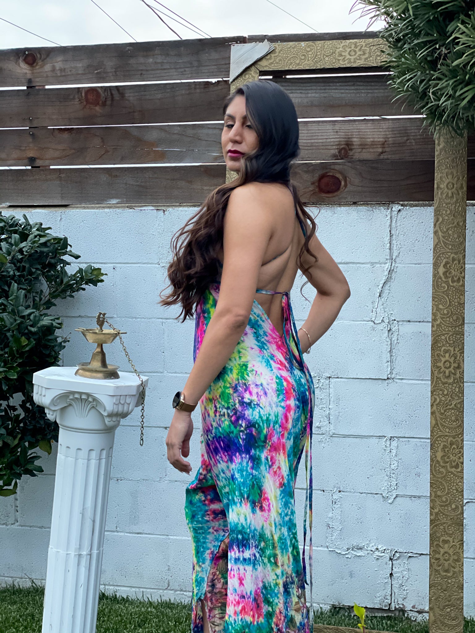 Rainbow TieDye Jumpsuit