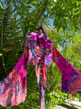 Load image into Gallery viewer, Pink Sunset Wrap Top
