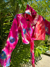 Load image into Gallery viewer, Fairy Orchids Hoodie Wrap Top
