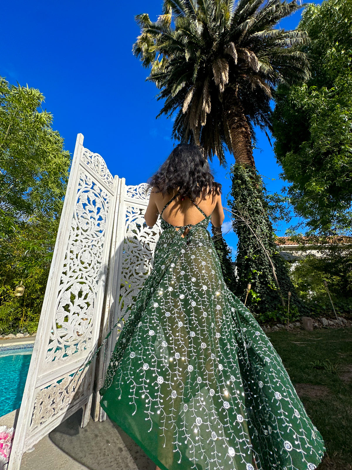 Emerald Diamonds Magic Dress